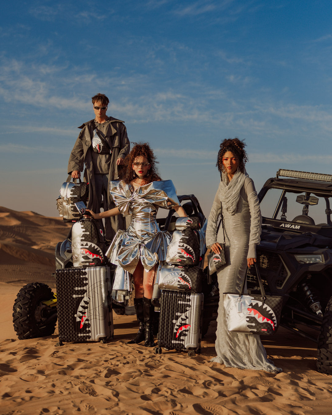 CHROME SPECTRE TOTE