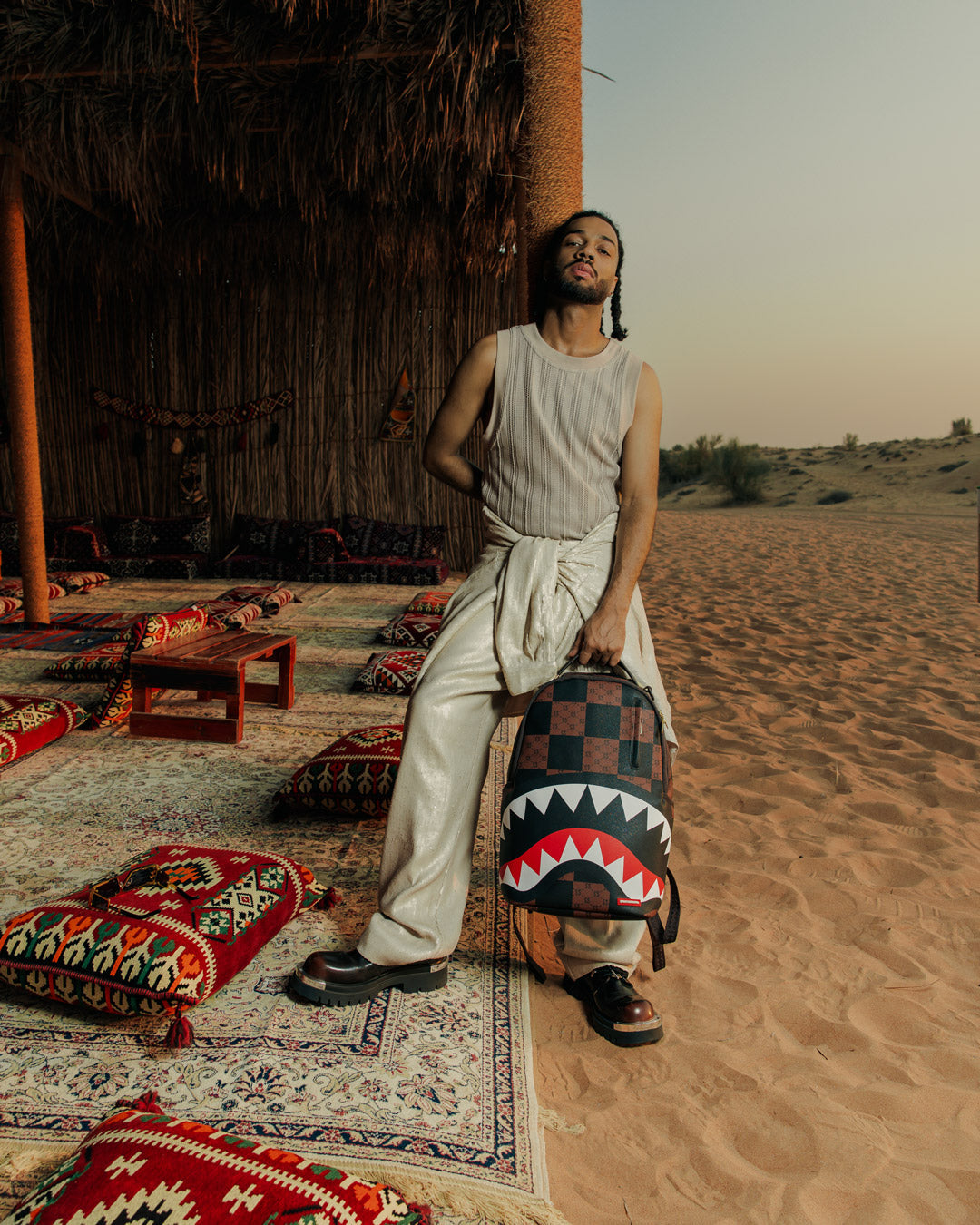 THAT BIG CHECK SHARK BACKPACK