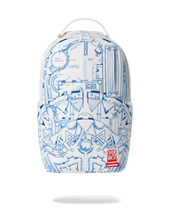 FRANK LLOYD WRIGHT COLLAB ARCHITECTURAL DRAWING BACKPACK