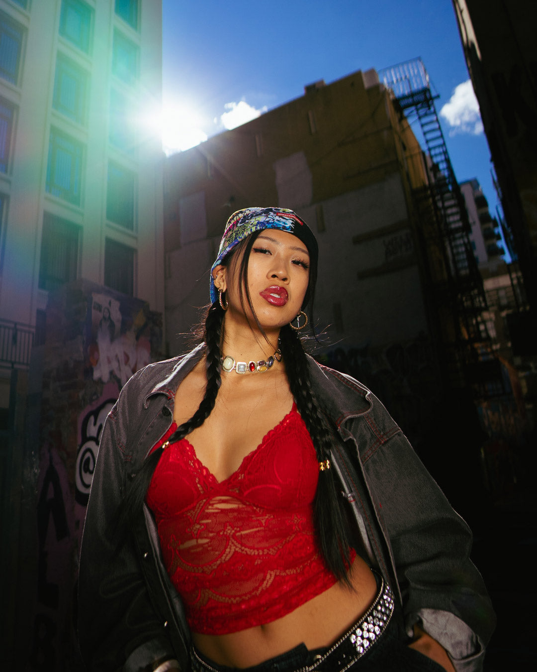 SPLIT GRAFF BEANIE